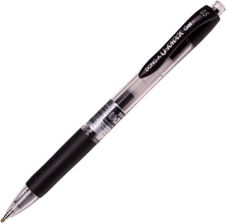 Kul.pero gel 0,5 mm U - knock černé