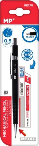 Mikrotužka 0,5mm + tuhy MP PE178 blistr