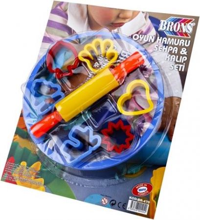 Modelovací sada tvořítek s válečkem BR-470