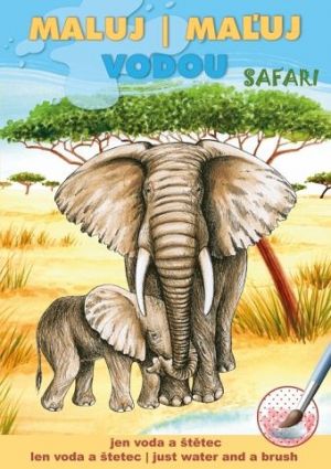 Omal.A5 maluj vodou Safari