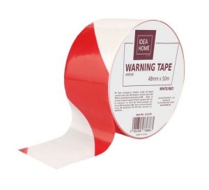 Páska výstražná nelepící červeno bílá pruh 48 x 50 111179