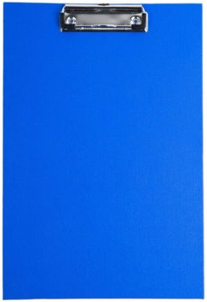 Podložka A4 jednodeska karton/PP modrá 009087