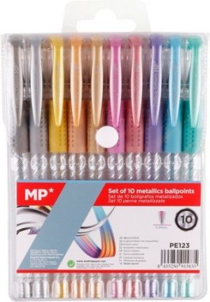 Popisovač gel metallic 10ks PE123