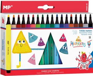 Popisovače MP jumbo Trikids 18ks PP891-18
