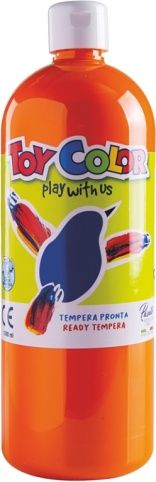 Barva temperová Toy color 1 l oranžová 05