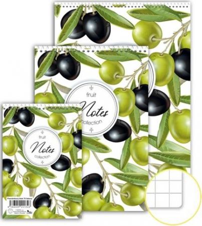 Blok spirála vrch A5 čtverec