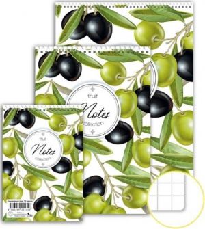 Blok spirála vrch A6 čtverec