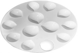 Paleta Toy color bílá