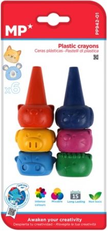 Pastely MP na prsty 6ks PP942-01 blistr