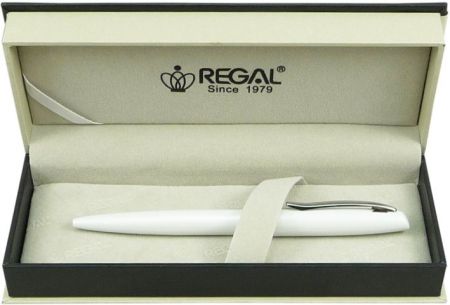 Kuličkové pero Hyde - bílá