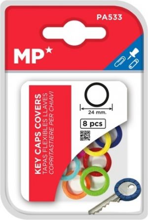 Rozlišovač klíčů kroužek 8ks PA533 blistr