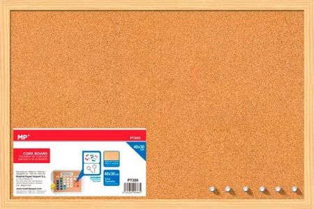 Tabule korková 40x30 PT300