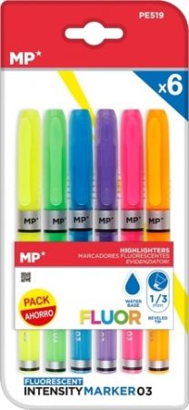 Zvýrazňovač MP 6ks PE519