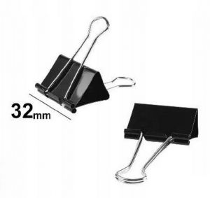 Klip Binder černý 32mm PA482-03