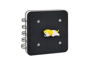 Gifty - Silikonový bloček černý + 1 pin zdarma