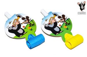 Párty W171002 frkačka Krtek a kamarádi 6 ks, 14 cm