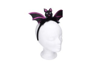 Set karneval W053404 - čelenka s ozdobou netopýr