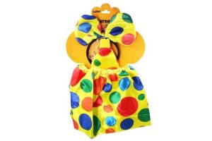 Set karneval W026044 - myška puntíky barevné