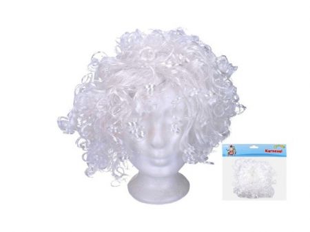 Paruka W880419 bílá