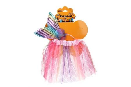 Set karneval W026076 - mořská panna barevná