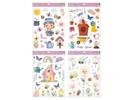 Okenní fólie 6791 Zahrada 30 x 42 cm