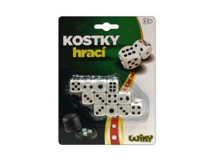 Kostky hrací 116392 1,5cm/12ks