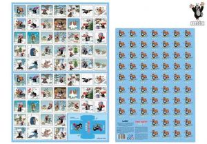 Pexeso Krtek W031448 vystřihovací Zimní hrátky