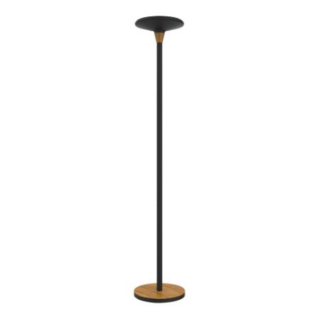 Unilux - Lampa stojící Unilux Baly Bamboo černá