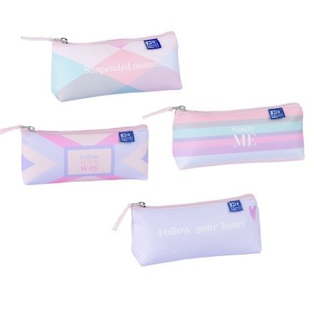 Oxford - Pouzdro ploché Oxford fialové