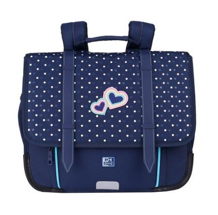 Oxford - Taška školní Oxford DOTS modrá