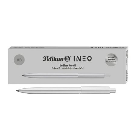 Pelikan - Tužka Ineo,nekonečná stříbrná, box