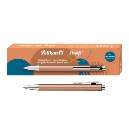 Pelikan - Pero kuličkové K10 měděné Snap Metalic