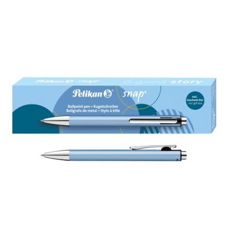 Pelikan - Pero kuličkové K10 modré Snap Metalic