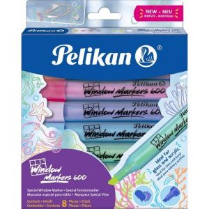 Pelikan - Fixy na okno, 8ks, Pelikan
