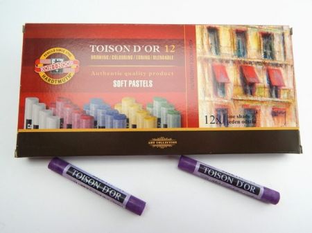 KOH-I-NOOR Křídy 8500/117 prašné TOISON D'OR