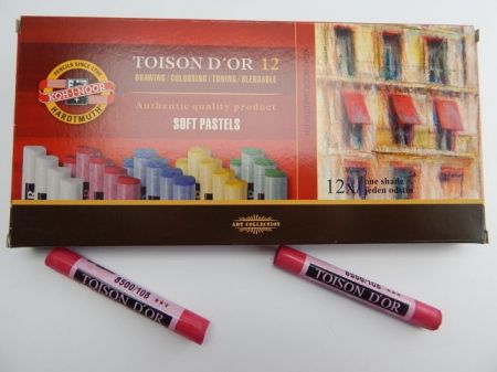 KOH-I-NOOR Křídy 8500/108 prašné TOISON D'OR