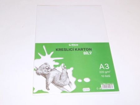 Karton kreslící A3 /220g/ 10ks. bal/