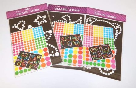 Mozaika papírová Dot 6 ks 01 176076_B