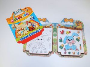 Omalovánky A4 Farmářská zvířátka