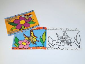 Omalovánky A5 V trávě