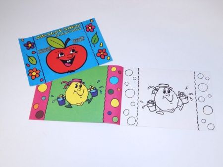 Omalovánky A5 Veselé ovoce