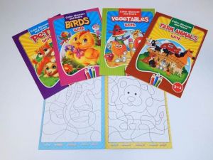 Omalovánky B5 edukativní - podle čísel