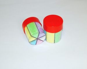 Sypké glitry pastelové 6 ks