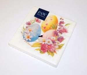 Ubrousky PAW Dekor L (20ks) Vajíčka s květinou /SDL146700