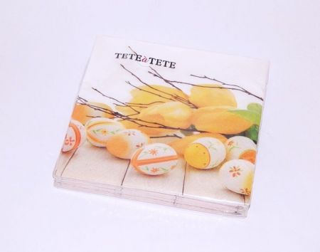 Ubrousky velikonoční Tulipán 33x33 (TL120800)