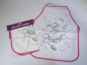 Zástěrka na VV k vybarvení - planeta (171417)