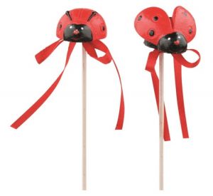 Beruška zápich 3 cm + špejle/7203