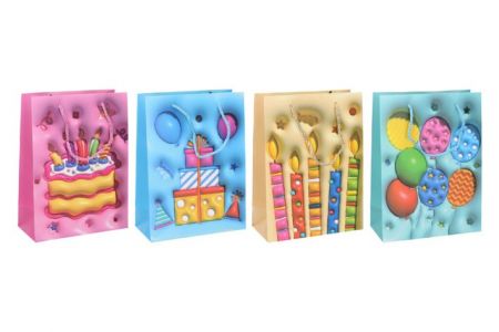 Dárková taška L 31x40x12 cm Dětská (W044910)