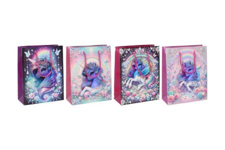 Dárková taška M 26x32x10 cm Dětská (W044891)