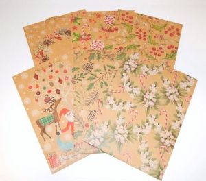 Dárková taška vánoční T5EK_GW_85 mix